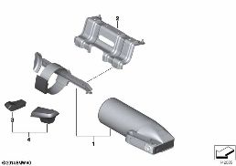 FIRE EXTINGUISHER diagram for BMW 1 Series E81 116i 1.6