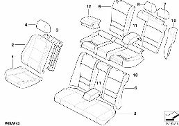 INDIVIDUAL SERIES E39 JAPAN, KA145,PART2 diagram for BMW 5 Series E39 528i