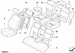 IND.SERIES, EASTERN EUROPE, KA174, PART2 diagram for BMW 5 Series E39 528i