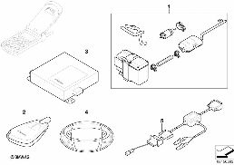 INSTALLING SET INDEPEND.HEATER/VENTILAT. diagram for BMW 5 Series E39 528i