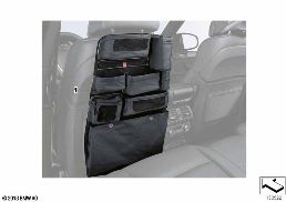 SEAT-BACK STORAGE POCKET diagram for BMW 1 Series E81 116i 1.6