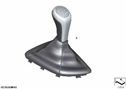 RETROFIT, SPORT SWITCH KNOB diagram for BMW 1 Series E81 116i 1.6