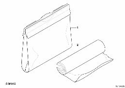 CLEAN BAG diagram for BMW 1 Series E81 116i 1.6
