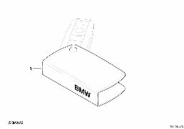 KEY FOB diagram for BMW 1 Series E81 116i 1.6