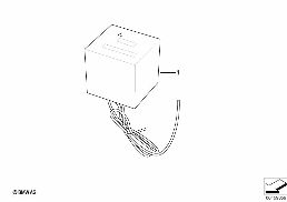 SUPPRESSION FILTER diagram for BMW 1 Series E81 116i 1.6
