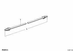BRAKE PIPE-STRAIGHT VERSION diagram for BMW Isetta 300
