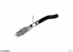CONTACT SYSTEM BLADE TERMINAL MDK4 2.8 diagram for BMW 5 Series E39 528i