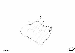 BMW JUNIOR SEAT III diagram for BMW 1 Series E81 116i 1.6
