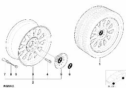 BMW-STYLING II (STYL.31) diagram for BMW 5 Series E39 528i