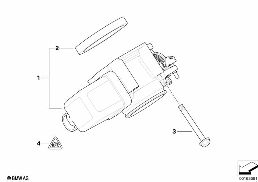 THROTTLE HOUSING ASSY diagram for BMW 5 Series E39 528i