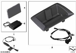 NAVIGATION PORTABLE PLUS/PRO/HD TRAFFIC diagram for BMW 1 Series E81 116i 1.6