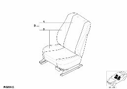 COVER MATERIAL, RUNNING METER diagram for BMW 5 Series E39 528i