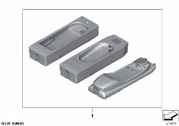 SNAP-IN ADAPTER FOR MOTOROLA DEVICES diagram for BMW 1 Series E81 116i 1.6