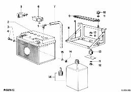 BATTERY diagram for BMW Isetta 300