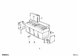 PARTS F CENTER CONSOLE CASSETTE BOX diagram for BMW 3 Series E36 318is