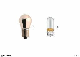 BMW CHROME LAMPS diagram for BMW 5 Series E39 528i