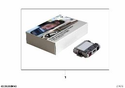 BMW ANTENNA AMPLIFIER FOR MOBILE PHONE diagram for BMW 1 Series E81 116i 1.6
