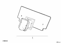 SKI BAG diagram for BMW 5 Series E39 528i