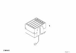 CASSETTE BOX diagram for BMW 5 Series E39 528i