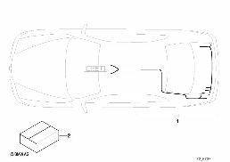 PHONE KIT CPT 6000VR diagram for BMW 5 Series E39 528i