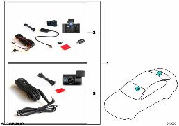 BMW ADVANCED CAR EYE diagram for BMW 1 Series E81 116i 1.6