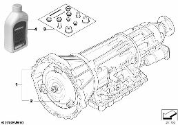 AUTOMATIC TRANSMISSION A5S300J diagram for BMW 5 Series E39 528i