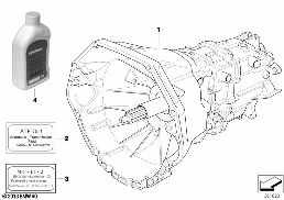 MANUAL TRANSMISSION S5D...Z diagram for BMW 5 Series E39 528i