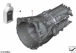 MANUAL TRANSMISSION GS6-17BG diagram for BMW 5 Series F10 LCI 528i