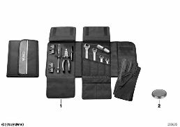 DRIVER UTILITY SET diagram for BMW 1 Series E81 116i 1.6