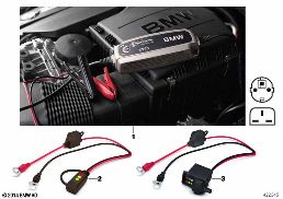 BATTERY CHARGER diagram for BMW 1 Series E81 116i 1.6