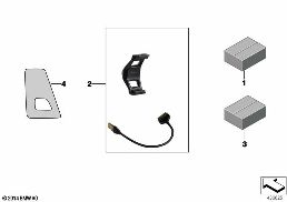 BMW CLICK & DRIVE SYSTEM diagram for BMW 1 Series E81 116i 1.6