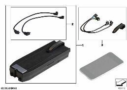 SNAP-IN ADAPTER, UNIVERSAL diagram for BMW 1 Series E81 116i 1.6
