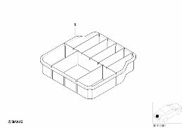UNIVERSAL BOOT PAN diagram for BMW 5 Series E39 528i