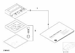 RETROFIT KIT, TIMER, INDEPENDENT HEATING diagram for BMW 5 Series E39 528i