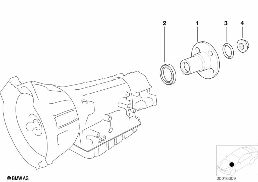 A5S300J OUTPUT diagram for BMW 5 Series E39 528i