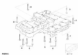 A5S300J MOUNTING PARTS CONTROL UNIT diagram for BMW 5 Series E39 528i