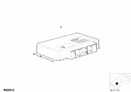 CONTROL UNIT EGS, PROGRAMMED diagram for BMW 5 Series E39 528i