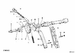 TIMING GEAR - CAM SHAFT/CHAIN DRIVE diagram for BMW 2500-3.3Li 3.3Li
