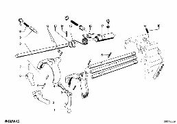 GETRAG 262 INNER GEAR SHIFTING PARTS diagram for BMW 2500-3.3Li 3.3Li