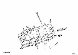 TIMING GEAR - INTAKE VALVE/EXHAUST VALVE diagram for BMW 1500-2000CS 1800