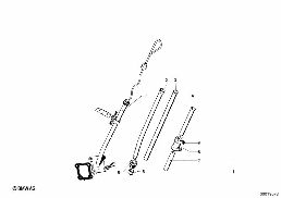 DIPSTICK diagram for BMW 1500-2000CS 1800