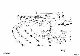 IGNITION COIL/SPARK PLUG diagram for BMW 1500-2000CS 1800