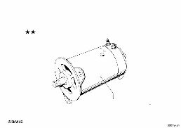ALTERNATOR diagram for BMW 1500-2000CS 1800