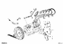 MECHANICAL FUEL INJECTION diagram for BMW 1500-2000CS 2000tii