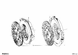 CLUTCH diagram for BMW 1500-2000CS 1800tiSA