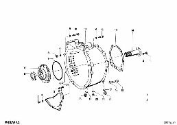 ZF 3HP12 MOUNTING PARTS/SUSPENSION diagram for BMW 1500-2000CS 1800