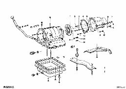 ZF 3HP12 MOUNTING PARTS/SUSPENSION diagram for BMW 1500-2000CS 1800