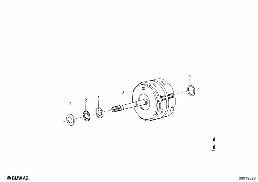 ZF 3HP12 DRIVE CLUTCH A/B diagram for BMW 1500-2000CS 1800