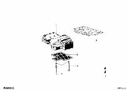 ZF 3HP12 CONTROL UNIT+ATTACH.PARTS diagram for BMW 1500-2000CS 1800