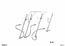 ANTENNA diagram for BMW 1500-2000CS 1800